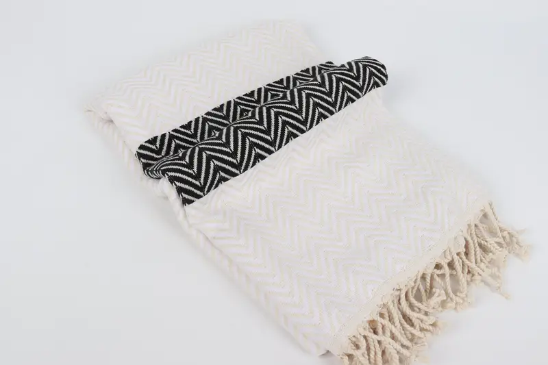 Bachelorette Party Decorations, 70x40 Cotton Chevron Towel, Bachelor Gifts, Turkish Towel Bulk, Boyfriend Christmas Gift, Scarf Towel, Custom Towel - 6