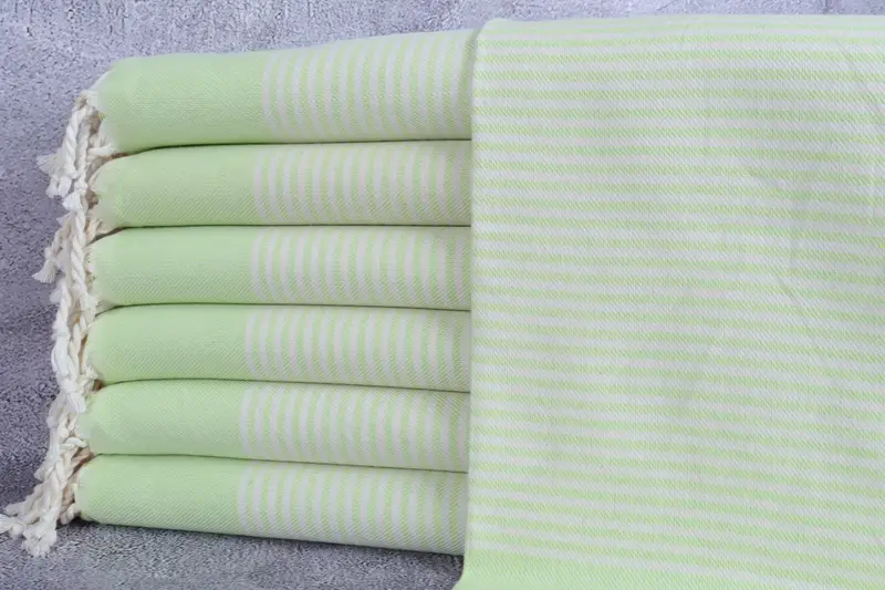 Bulk Order Towel, Bridal Shower Favor, 40x24 Cotton Striped Towel, Personalized Gift, Custom Hand Towel, Wedding Favors, Wedding Hand Made Gift - 1