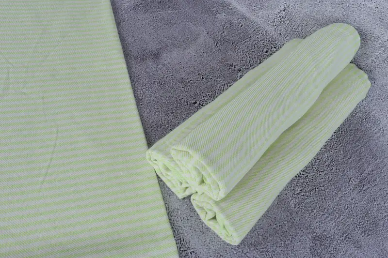 Bulk Order Towel, Bridal Shower Favor, 40x24 Cotton Striped Towel, Personalized Gift, Custom Hand Towel, Wedding Favors, Wedding Hand Made Gift - 8