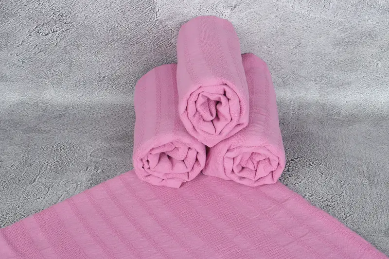 Toalla personalizada, regalo para ella, regalo de la dama de honor, 68x36 toalla a rayas lavadas de algodón, regalos de despedida de boda de México, regalo de boda personalizado - 7