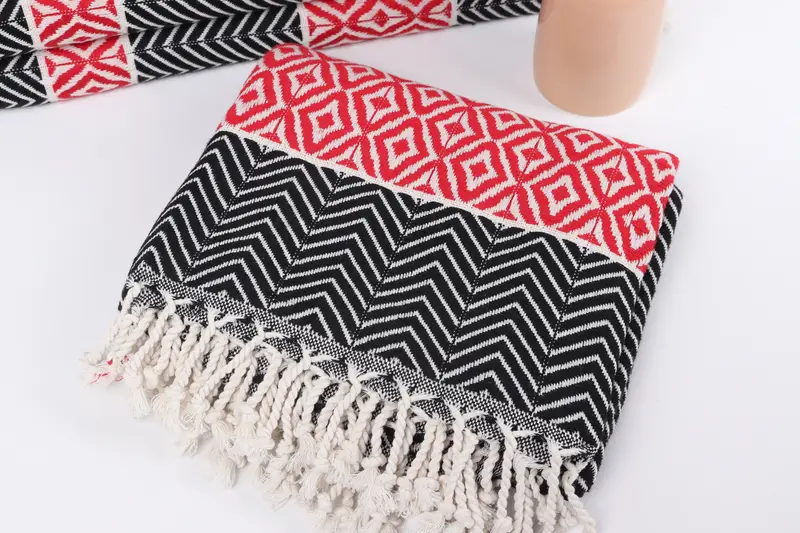 Monogram Beach Towel, Beach Towel Monogram, 70x40 Cotton Chevron Towel, Home Decor Gifts, Customized Turkish Towel, Gift Towel, Turkish bath towel - 5