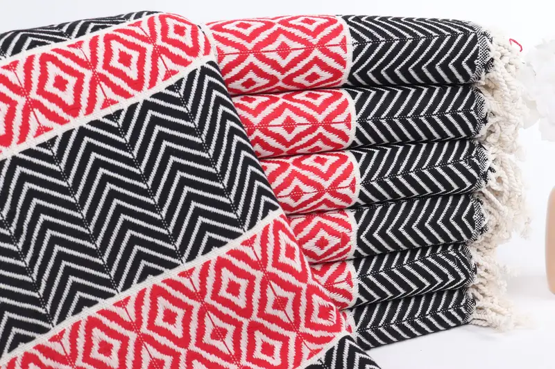 Monogram Beach Towel, Beach Towel Monogram, 70x40 Cotton Chevron Towel, Home Decor Gifts, Customized Turkish Towel, Gift Towel, Turkish bath towel - 1