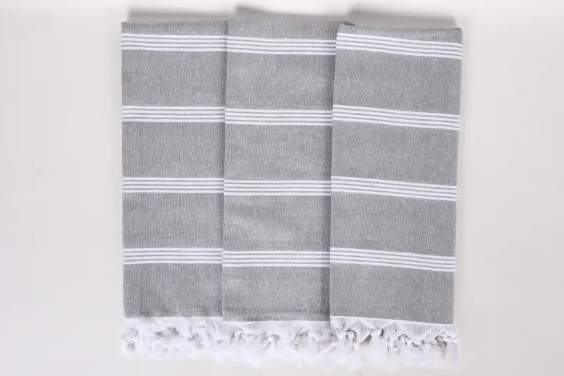 Summer Towel, House Warming Gift, 70x30 Cotton Striped Towel, Custom Gift, Soft towel, Luxury Turkish peshtemal beach towel, Bridesmaid Gifts - 7