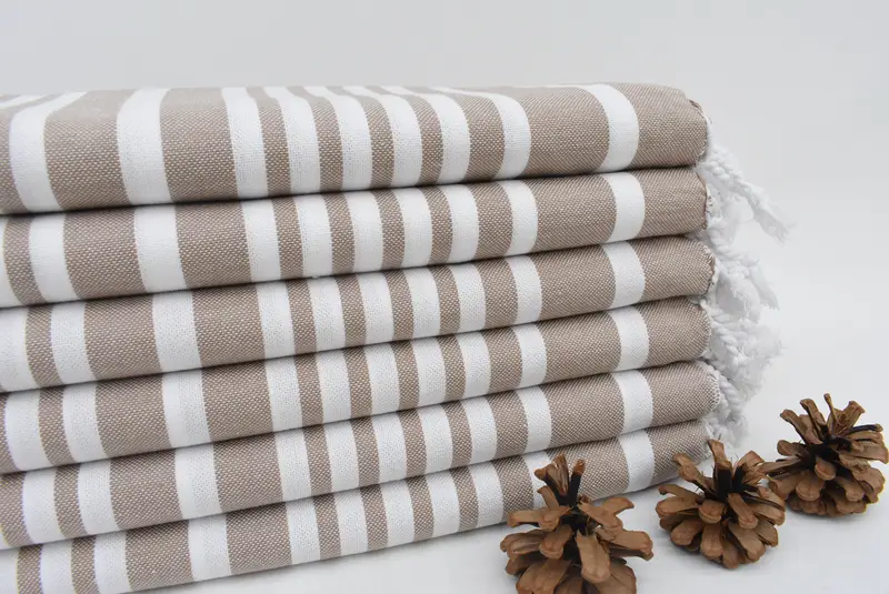 80x40 Cotton Striped Towel, Personalized Gifts, Custom Bath Towel, Girls Weekend Getaways Ideas, Unique Gift, Organic towel, Monogram Turkish Towel - 2