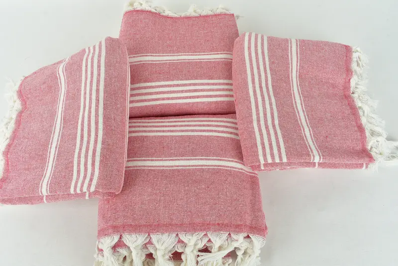 Monogrammed Beach Towel, Bachelorette Party Favors, Cotton towel, Peshtemal Towel, 70x40 Cotton Striped Towel, Embroidery Towels, Spa Gift Towel - 6