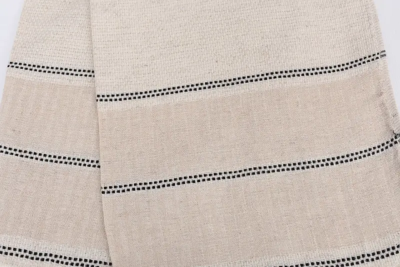 Boyfriend Gift, 40x20 Linen Striped Towel, Custom Hand Towel, Monogram Kitchen Towel, Small Bath Towels, Turkish Towel, Gift For Her, Bachelor Towel - 4