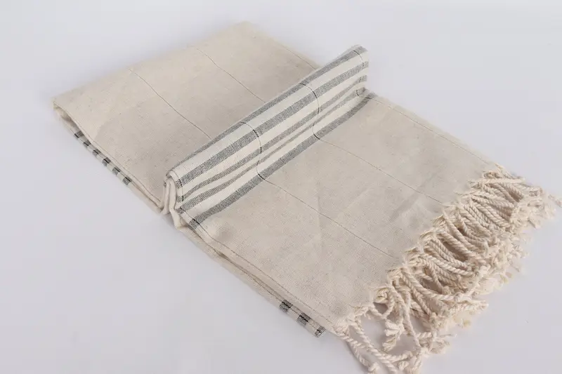 Absorbent towel, Oversized Beach Towel, Personalized Turkish Towel, Personalized Gift For Him, Best Beach Towel, 68x36 Cotton Striped Towel - 6