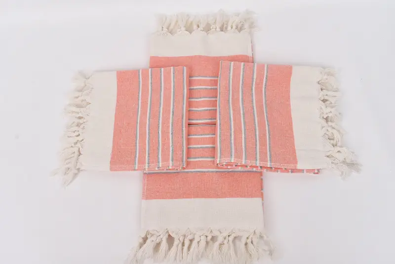 36x18 Pamuklu Çizgili Terry Havlu, Türk Çay Havlusu, En İyi Arkadaş Hediyesi, Düğün Favorları, Seyahat Havlusu, Sevgililer Günü Hediyesi, Kişiselleştirilmiş Hediyeler - 6