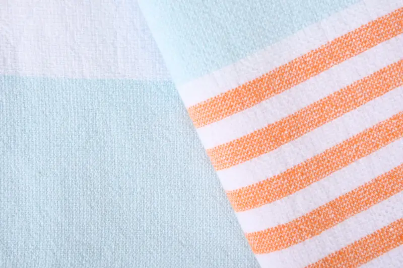 Quick-Dry Beach Towel, Organic towel, Halloween Bachelorette Party Favors, 68x36 Cotton Striped Terry Towel, Valentines Gift, Embroidered Towel - 5
