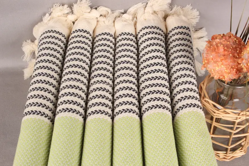 Custom Towel, Spa Gift Towel, Soft towel, Wedding Favors, Bachelorette Party Gifts For Bride, Bridesmaid Towel, Spa Gift, 70x40 Cotton Striped Towel - 3