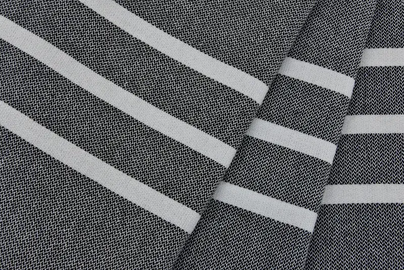 Wedding Gift Kitchen Towel, Monogram Hand Towel, Monogram Kitchen Towel, Bachelor Party Favors, 40x18 Cotton Striped Towel, Bridesmaid Gifts - 6