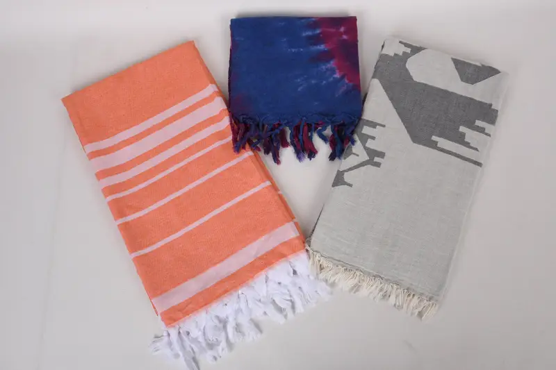 Bulk Order Towel, Personalized Turkish Towel, Towel With Name, Soft towel, 70x40 Cotton Set of 8 Towel, Employee Gifts, Quick-Dry Beach Towel - 6