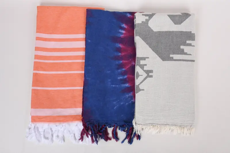 Bulk Order Towel, Personalized Turkish Towel, Towel With Name, Soft towel, 70x40 Cotton Set of 8 Towel, Employee Gifts, Quick-Dry Beach Towel - 7
