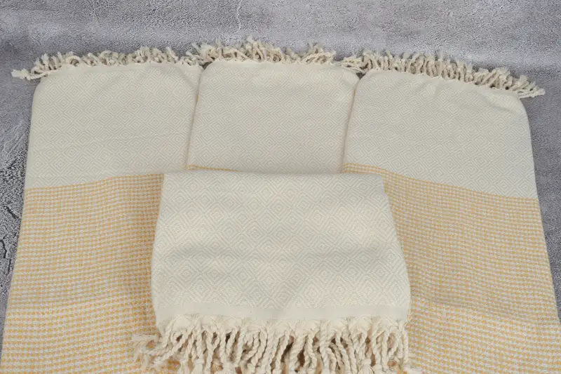 Custom Wedding Gift, 70x40 Cotton Diamond Towel, Travel Towel, Custom Wedding Gifts, Bachelorette Party Favor, Spa Towel, Guest Towel, Custom Gift - 4