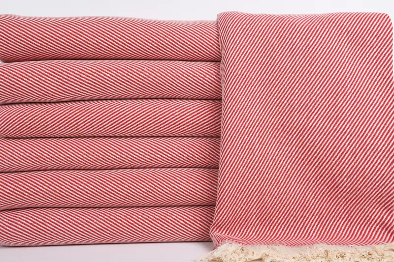 Holiday Towel, Fouta towel, Bachelorette Party Gift, Gift Towel, 70x36 Cotton Striped Towel, Fringed Turkish towel for poolside, Home Decor Gifts - 1