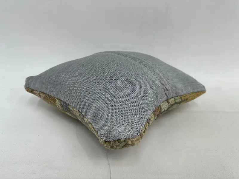 Pillow Case, Vintage Pillow Cover, Gift Pillow, Cozy Throw Pillow Sham, 12x12 Beige Cushion, Muted Pillow, Kilim Cushion Sham, Vintage Pillow - 7