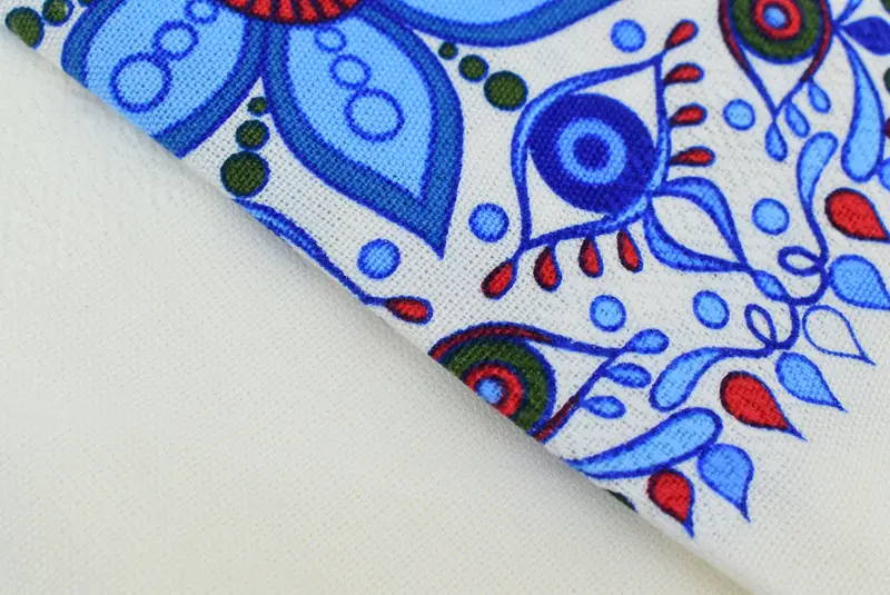 Custom Gift, Personalized Gift For Him, Custom Turkish Towel, 70x40 Cotton Floral Patterned Towel, Turkish bath towel, Personalized Turkish Towel - 6