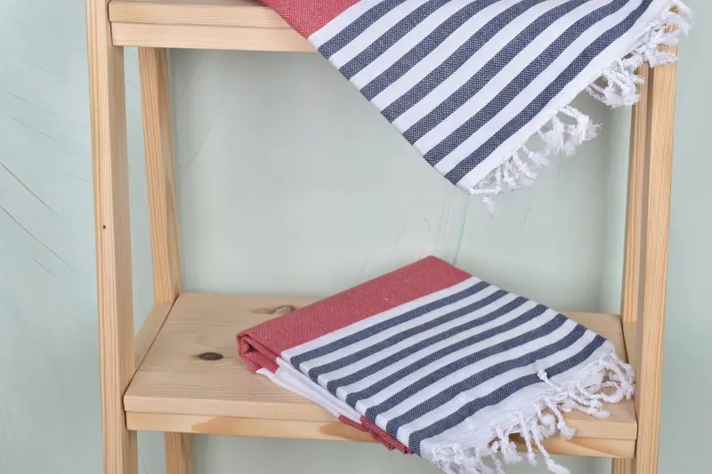 Gift For Her, Bachelor Gifts, 70x40 Cotton Striped Towel, Organic Turkish towel, Engagement Gift, Handmade Turkish bath towel for summer vacation - 5