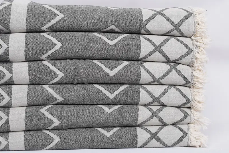 Sand-free towel, Best Friend Wedding Gift, 64x36 Cotton Geometric Towel, Bachelor Gifts, Bachelorette Party Gifts Bridesmaids, Custom Gifts - 4