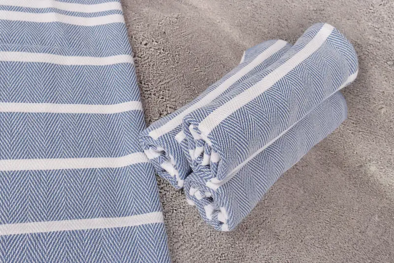 Personalized Hand Towel, Personalized Turkish Towel, Personalized Kitchen Towel, Turkish Tea Towel, 40x20 Cotton Zig zag Towel, Bridal Shower Favors - 8
