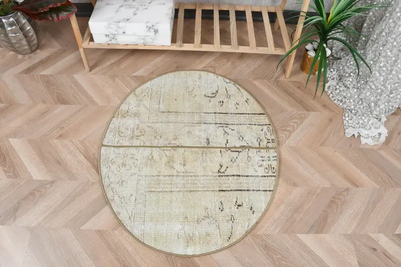 Alfombra Elegante Beige y Marrón, 8x1,5m Diseño Abstracto