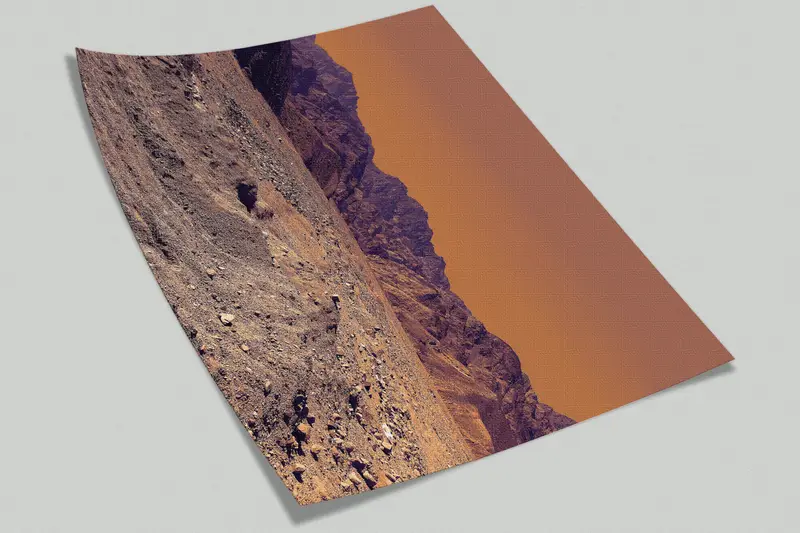 Bright Wall Paper,3d Wall Paper,View Wall Decor,Nature Wall Poster,Mountain Wall Painting,Paper Wall Art ,Deserted Field Wall Mural, - 4