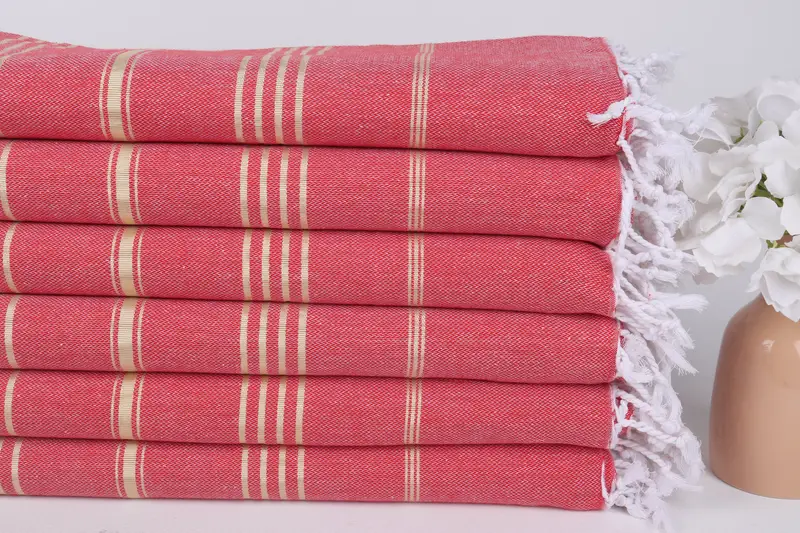 Decorative Towel, 70x40 Cotton Striped Towel, Luxury towel, Absorbent Turkish towel, Bridal Gifts, Scarf Towel, Bachelor Bachelorette Party Favors - 3