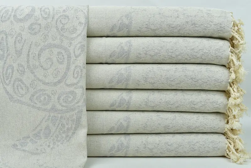 36x18 Pamuklu Carretta Desenli Havlu, Yaz Havlusu, Özel El Havlu, Anma Hediyesi, En İyi Düğün Hediyesi, Monogramlı El Havlu, Mutfak Havlu - 2
