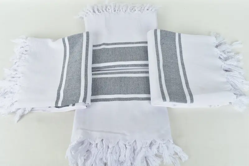 Hammam Towel USA, Bachelor Gift, Summer Gift, 70x40 Cotton Striped Towel, Personalized Towel, Turkish Beach Towel Personalized, Large Turkish Towel - 6