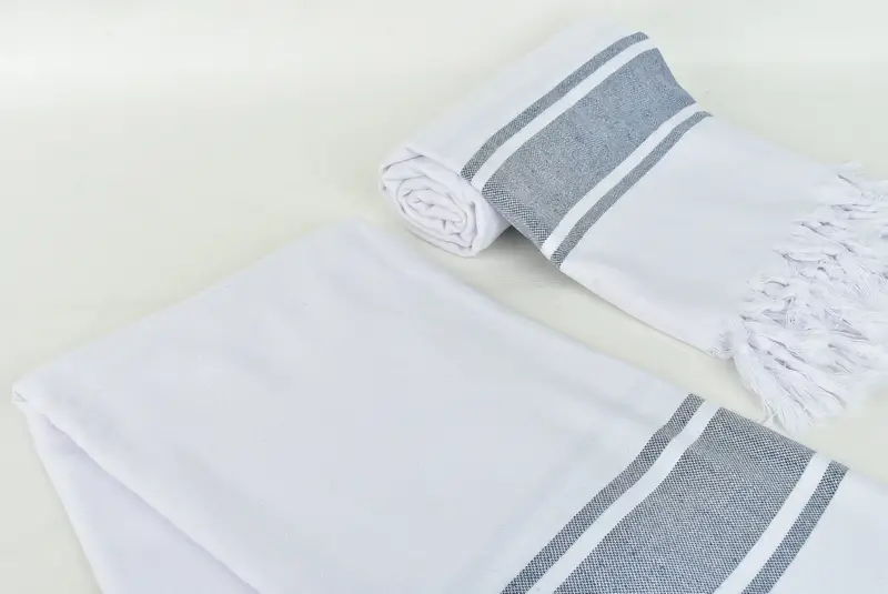 Hammam Towel USA, Bachelor Gift, Summer Gift, 70x40 Cotton Striped Towel, Personalized Towel, Turkish Beach Towel Personalized, Large Turkish Towel - 7