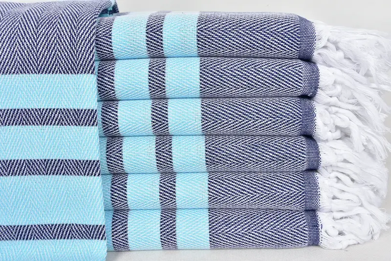 Grandma Gift, 68x36 Cotton Chevron Towel, Gifts For Him, Summer Towel, Turkish Towel Set, Thin towel, Custom Wedding Gift, Embroidery Towel - 1