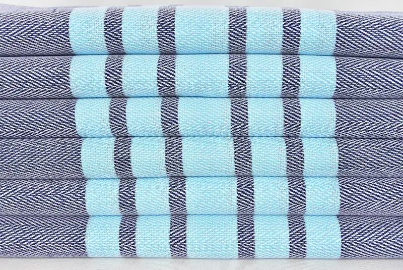 Grandma Gift, 68x36 Cotton Chevron Towel, Gifts For Him, Summer Towel, Turkish Towel Set, Thin towel, Custom Wedding Gift, Embroidery Towel - 2