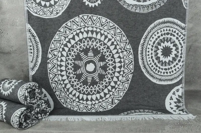 70x36 Cotton Galaxy Design Towel, Embroidered Towel, Bachelorette Party Gifts Bridesmaids, Scarf Towel, Monogram Beach Towel, Bachelorette Favor - 1