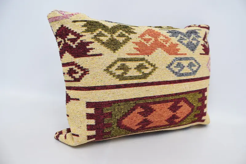 20x28 Yellow Pillow, Boho Pillow Sham Cover, Nautical Throw Pillow Cover, Kilim Cushion Sham, Home Decor Pillow, Car Pillow Case, Pillow Cover - 3
