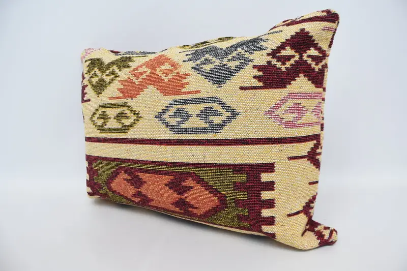 20x28 Yellow Pillow, Boho Pillow Sham Cover, Nautical Throw Pillow Cover, Kilim Cushion Sham, Home Decor Pillow, Car Pillow Case, Pillow Cover - 4