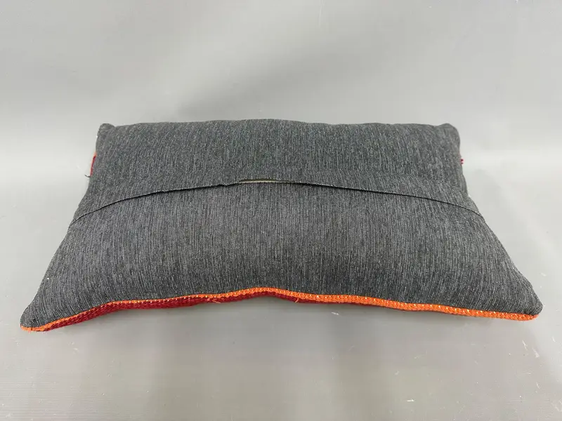 Innenarchitekt -Kissen, Vintage -Kissen, 12x20 Rote Kissenbezüge, Vintage -Kilim -Kissen, Kissenschein, einzigartige Kissenbedeckung - 7
