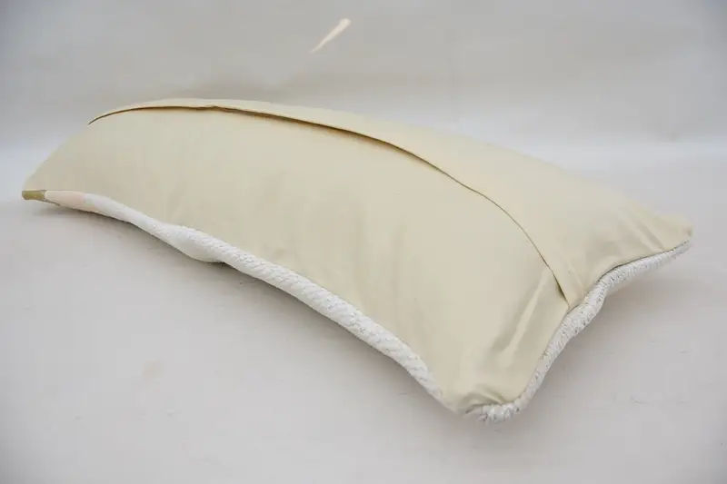 Pillow Sham, Home Decor Pillow, Kilim Pillow Cover, Lounge Throw Pillow Sham, 12x36 White Cushion, Tapestry Pillow Sham, Handmade Kilim Cushion - 6