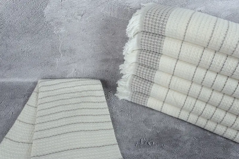 Kids Beach Towel, Bathroom Towel, Personalized Beach Towel, Turkish Beach Towel Monogram, Hammam towel, 70x40 Cotton Waffle Towel, Cotton towel - 2