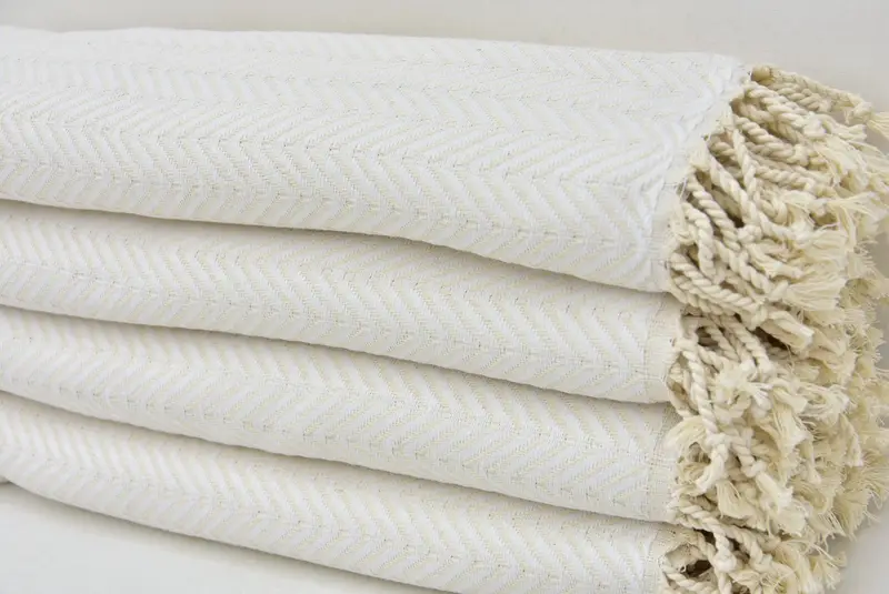 Turkish hand towel, Handmade Turkish Towel, 70x40 Cotton Zig zag Towel, Personalized Wedding Gift, Thin towel, Embroidered Turkish Towel, Home Gift - 5