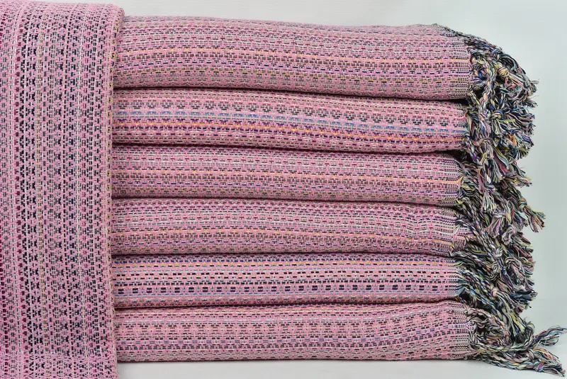 Gift For Wedding Day, Turkish hand towel, Gifts For Him, Gift For Mom, Monogram Beach Towel, Yoga Towel, 70x40 Cotton Colorful Diamond Towel - 1