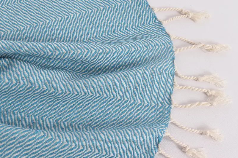 Bridal Party Gifts, Beach Theme Bachelorette Party, 40x20 Cotton Chevron Towel, Personalized Gift, Turkish Towel Hand Towel, Personalized Dish Towel - 8