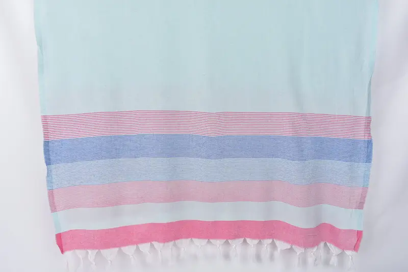Monogram Towels, Custom Towel, Summer Towel, Christmas Gift, Personalized Gift, Sand-resistant towel, Bachelorette Towel, 68x40 Cotton Striped Towel - 8