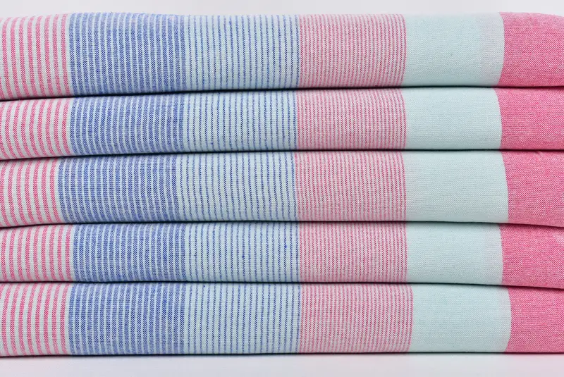 Monogram Towels, Custom Towel, Summer Towel, Christmas Gift, Personalized Gift, Sand-resistant towel, Bachelorette Towel, 68x40 Cotton Striped Towel - 2