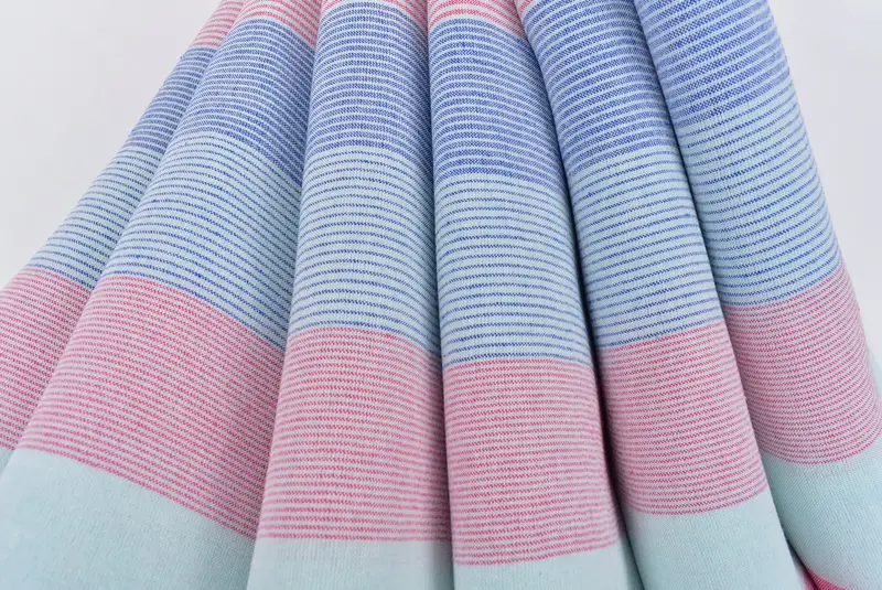 Monogram Towels, Custom Towel, Summer Towel, Christmas Gift, Personalized Gift, Sand-resistant towel, Bachelorette Towel, 68x40 Cotton Striped Towel - 5