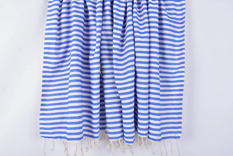 Personalized Turkish Towel, Personalized Hand Towel, Custom Wedding Gifts, Kitchen Towel, 40x18 Cotton Striped Towel, Monogram Kitchen Towel - 8