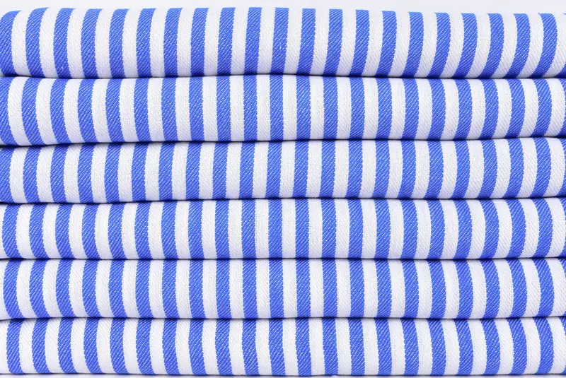 Personalized Turkish Towel, Personalized Hand Towel, Custom Wedding Gifts, Kitchen Towel, 40x18 Cotton Striped Towel, Monogram Kitchen Towel - 2