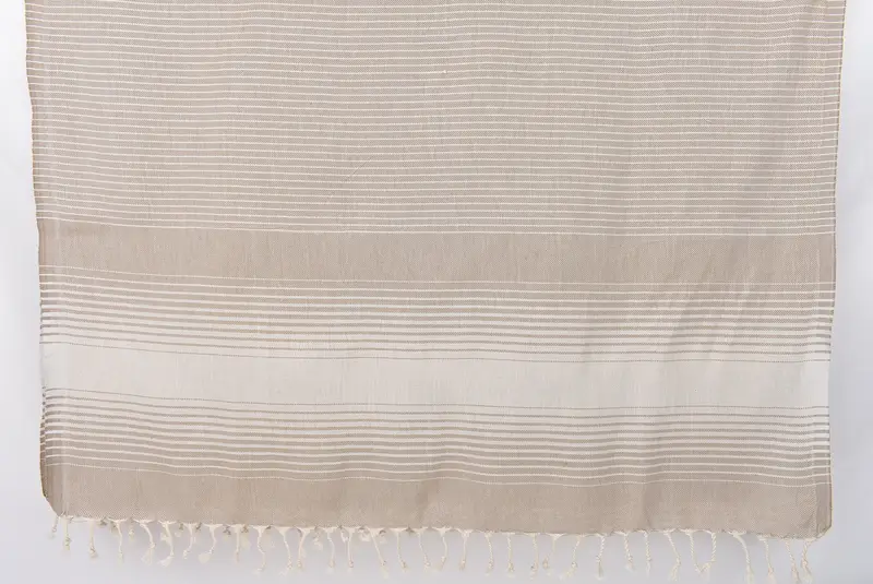 Quick-dry peshtemal, Best lightweight Turkish towel for travel USA, Fouta towel, Beach towel, Mother Of The Groom Gift, 60x38 Cotton Striped Towel - 8