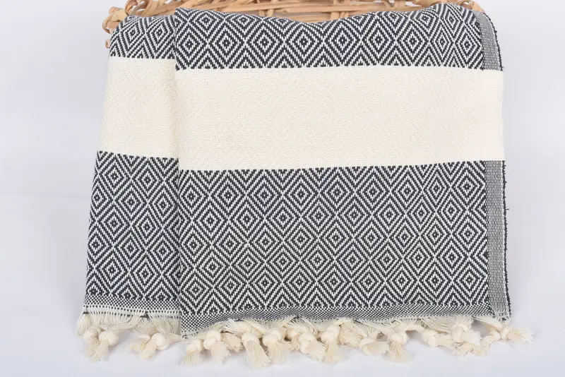 Kitchen Towel, Custom Wedding Gifts, Bachelorette Gifts, 36x20 Cotton Diamond Towel, Spa Towel, Personalized Dish Towel, Turkish Towel Hand Towel - 5