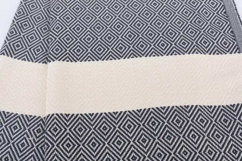 Kitchen Towel, Custom Wedding Gifts, Bachelorette Gifts, 36x20 Cotton Diamond Towel, Spa Towel, Personalized Dish Towel, Turkish Towel Hand Towel - 4