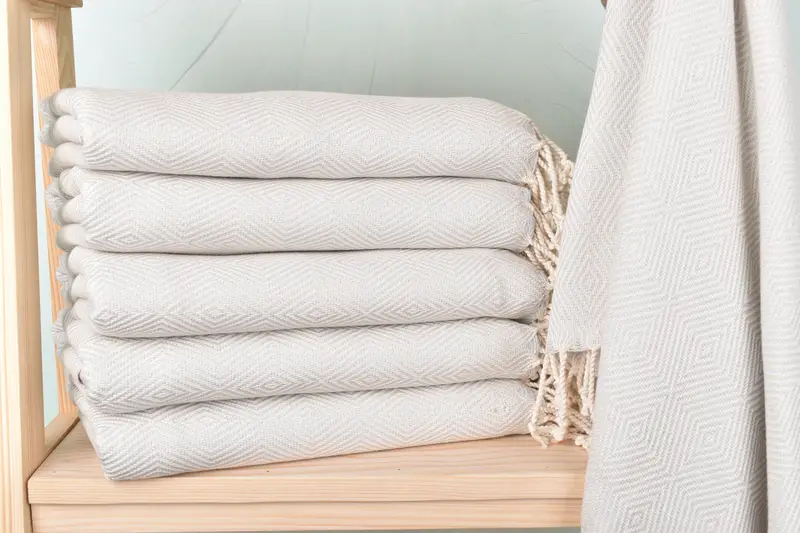 First Wedding Anniversary Gift, Personalised Gift, Sand-resistant towel, 74x40 Cotton Diamond Towel, Bath towel, Gym Towel, Custom Wedding Gift - 1